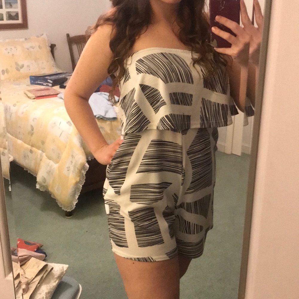 Geometric Romper
